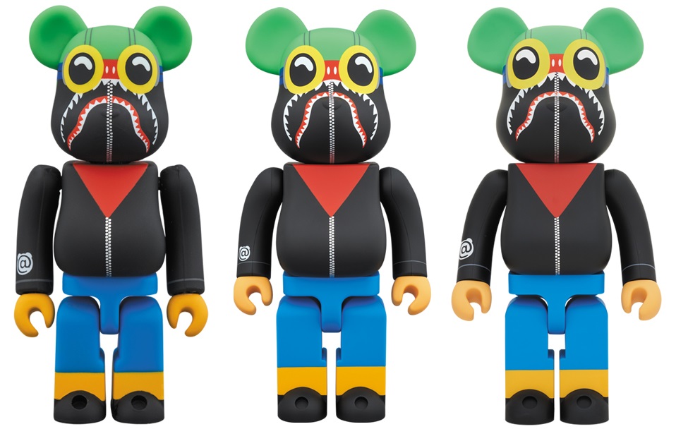 BE@RBRICK A BATHING APE HEBRU BRANTLEY 2